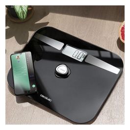 Cecotec 10200 Báscula personal electrónica Surface Precision EcoPower Smart Healthy Bluetooth BIA Negro, Plata Cecotec 10200 Báscula personal electrónica Surface Precision EcoPower Smart Healthy Bluetooth BIA Negro, Plata