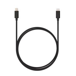 Veho Cable USB-C a Lightning Apple MFi para Dispositivos Apple, Carga y Sincronización, Tacton Negro Duradero