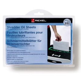 Hojas lubricante para destructora de papel Rexel Blanco Papel 20 Unidades Precio: 56.50000015. SKU: B157H5RYM5