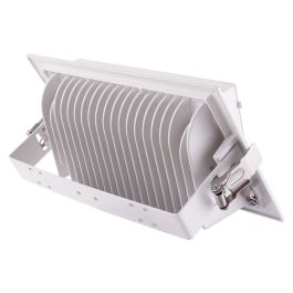 Foco Downlight LED 30W 5000Lm 4000ºK Rectangular Orientable 40.000H [HO-COB-R-OR-30W-W] Blanco Natural