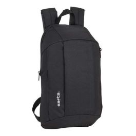 Safta Mini Mochila Bolsillo Vertical Negro - Modelos Surtidos