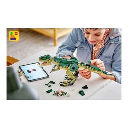 Lego 31151 T-Rex 3 en 1: Dinosaurio de juguete Triceratops o Pterodáctilo