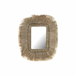 Espejo de pared DKD Home Decor Natural Bali 50 x 2 x 60 cm Precio: 114.49999979. SKU: S3029633