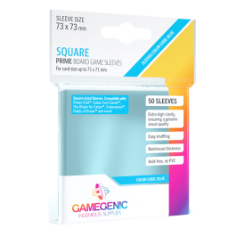 Prime Square-Sized Sleeves 73x73mm (50) Precio: 3.78999951. SKU: B19JRRESRX