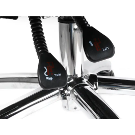 Q-connect Silla de Dirección Ravenna Malla Base Metálica Negro Altura Máx 1300mm Ruedas Premium