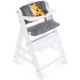 Hauck Cojín para Silla Alta Alpha+ Winnie the Pooh - Acolchado Lavable con Velcro para Bebés desde 6 Meses