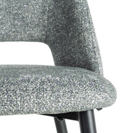 Silla Jaspeado Verde Tejido-Metal 50 X 57 X 81 cm