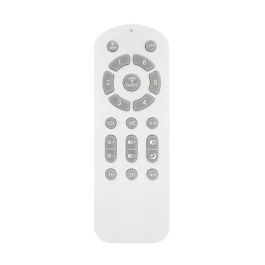 Cristalrecord Ventilador de Techo LED Moss 72W 7920lm Níquel, Aspas Retráctiles Ø106cm, Motor DC, 3 Tonos Luz, Silencioso