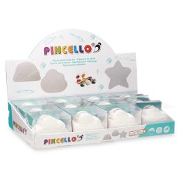 Hucha Pintar Nube 6 Colores Pincel Pincello Cerámica 12x9.4x7 cm (24 Unidades) Hucha Pintar Nube 6 Colores Pincel Pincello Cerámica 12x9.4x7 cm (24 Unidades)