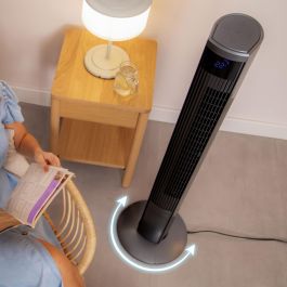 Cecotec Ventilador Torre EnergySilence 470 Max Skyline Ionic 45 W 3 velocidades LED