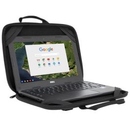 Targus 11.6" Work-in Essentials Case para Chromebook - Estuche Protector con Asa, Correa y Bolsillo, Negro/Gris Targus 11.6" Work-in Essentials Case para Chromebook - Estuche Protector con Asa, Correa y Bolsillo, Negro/Gris