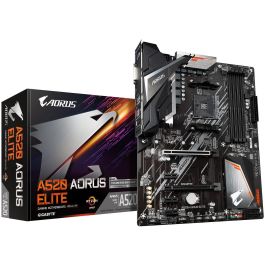 Gigabyte A520 AORUS ELITE A520.AM4.ATX.DDR4 Placa Base AMD A520 Zócalo AM4 ATX DDR4 hasta 4733MHz