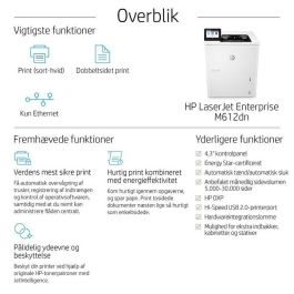 HP LaserJet Enterprise M612dn HP LaserJet Enterprise M612dn