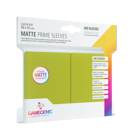 Pack Matte Prime Sleeves Lime (100) Precio: 6.95000042. SKU: B1K2YMVB3H