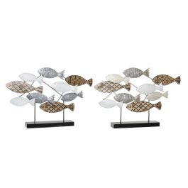 DKD Home Decor Adorno de Pared Metal Peces Atlántico 65.4x43x9.5 cm (2 Unidades) Surtido Azul, Marrón, Negro Precio: 68.4999997. SKU: S3042076
