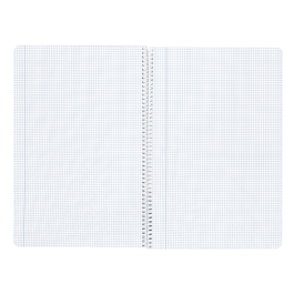 Liderpapel Cuaderno A4 Wonder Espiral Tapa Plástico 80 Hojas 90gr Cuadro 3mm Colores Surtidos