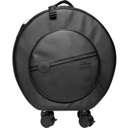 Zildjian Funda de Platos con Ruedas Collection Touring 24" Negro - Nylon Balístico, Resistente al Agua y Ruedas Giratorias 360