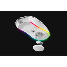 Razer Ratón Cobra Pro Blanco RZ01-04660200-R3G1 - Diseño Liviano, Sensor Óptico 30K, Chroma RGB, HyperSpeed Wireless