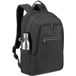 Rivacase 7561 Mochila Alpendorf Eco para Portátil 16" (40,6 cm) Negra, Poliéster RPET Urbano, con Compartimento