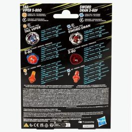 Hasbro HASG0197ES0 Beyblade X Cola Víbora Espada Dran Hasbro HASG0197ES0 Beyblade X Cola Víbora Espada Dran