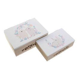 Juego de Cajas Decorativas DKD Home Decor Madera MDF (17 x 12 x 6 cm) Precio: 3.78999951. SKU: B19PPD9AMQ