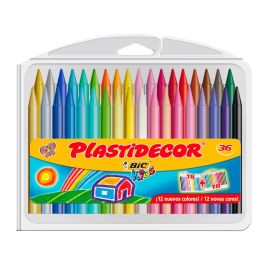 Plastidecor Ceras Kids Colores Surtidos Estuche 36 Ud