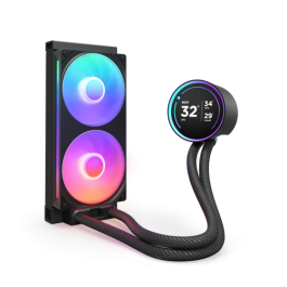 NZXT Kraken Elite 240 RGB Procesador Sistema de refrigeración líquida todo en uno 12 cm Negro 1 pieza(s) NZXT Kraken Elite 240 RGB Procesador Sistema de refrigeración líquida todo en uno 12 cm Negro 1 pieza(s)