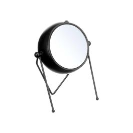 Reloj Forja Esfera Ovalada Espejo Negro 21 cm - Giftdecor (4 Unidades)