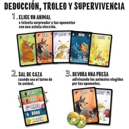 SD GAMES Otro Día Será Juego de Mesa Español (+8 años, 2-5 jugadores, 15-20 min) Caza Animales