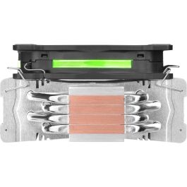 Thermaltake Riing Silent 12 RGB Sync Edition Enfriador | FMx.AMx.115x. 2066. 2011 TDP 150W | Procesador 12cm Multi-Color