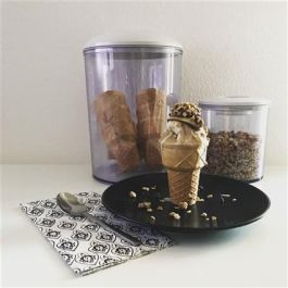 Magic Vac ACO1182 Juego 3 Recipientes para Envasado al Vacío con Tapón para Botellas - 0.75L, 1.5L, 3L