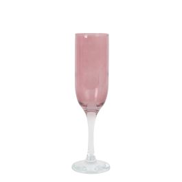 LAV Copa Flauta para Champagne 210 ml Color Rosa - Colección Tokyo Color (24 Unidades)