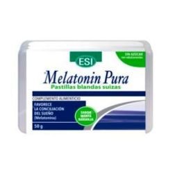 TREPATDIET-ESI Melatonina 1mg Pastillas Blandas para Dormir, Reduce Jetlag e Insomnio, 50 Unidades, Sabor Menta-Naranja Precio: 10.5900003. SKU: B1EDZAQ4SH