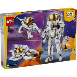 Lego 31152 Astronauta Espacial articulado 3 en 1, juguete de construcción, para niños +9 años