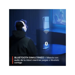 Steelseries STE5707119056502 Arctis Nova 7P Auriculares Inalámbricos para Juegos Multiplataforma Blanco