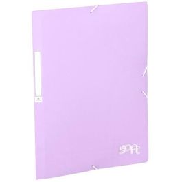 Carchivo Carpeta Solapas Folio C-Gomas Pp Soft Malva Pastel Precio: 1.98999988. SKU: B1ES7VT695