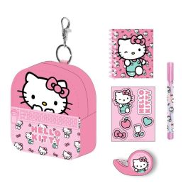 Cerdá Hello Kitty Set de papelería minimochila 19.5x22.5x4.5cm Multicolor Edad +3 años