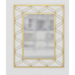 DKD Home Decor Espejo Dorado 2 x 98 x 70.5 cm Chic Precio: 100.49999971. SKU: S3022945