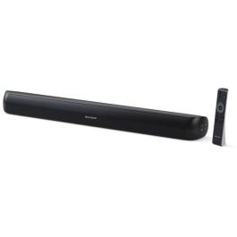 Sharp HT-SB107 Soundbar 2.0 Canales 90W Negro con Bluetooth 4.2, HDMI y USB