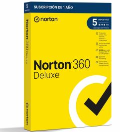 Norton 360 Deluxe - Antivirus con Secure VPN, Dark Web Monitoring y Control Parental - Protección en Tiempo Real