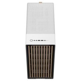 Fractal Design North Midi Tower Chalk White Window Mesh - Caja PC ATX, micro ATX, Mini-ITX con filtro anti-polvo