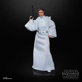 HASBRO Star Wars Princess Leia Organa Black Series 15cm Figura Articulada con Accesorios 50 Aniversario Lucasfilm