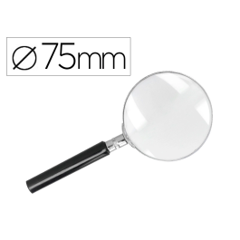 Q-connect Lupa Cristal Aro Metálico Mango Plástico Negro 75 mm 3 Aumentos Precio: 8.79000023. SKU: B1GPBYL5QN