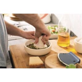 Berghoff 3950033 Mortero y Maza Grande para Hierbas y Especias