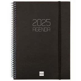 Agenda Finocam OPAQUE Negro A5 15,5 x 21,2 cm 2025 Precio: 6.59000001. SKU: B1BS89F4R4