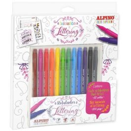 Alpino Rotuladores Dual Artist Colores Surtidos 12 Ud + Libro Guía Iniciación al Lettering Precio: 14.69000016. SKU: S8400335