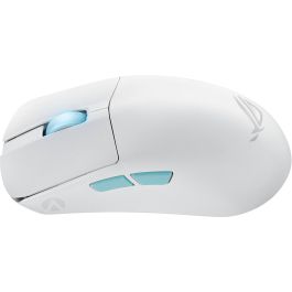 Asus Ratón ROG Harpe Ace Aim Lab Edition Blanco Gaming Opto-mecánico Inalámbrico Bluetooth USB 36000 DPI