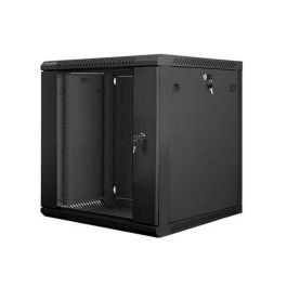 Lanberg WF01-6612-10B armario rack 12U Bastidor de pared Negro Precio: 136.49999957. SKU: S5604353