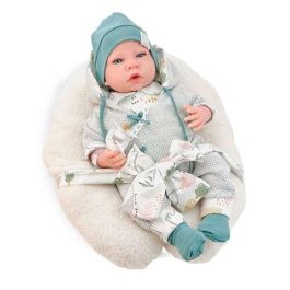 Reborn buzo gris punto mecanismo real almohada lactancia ref: 8300-24 50 cm Precio: 140.89000057. SKU: B1EM844PL7