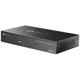 TP-LINK VIGI NVR1004H Grabador de Video en Red de 4 Canales, Resolución hasta 8MP, Ancho de Banda Entrante 80 Mbps, Capacidad 10TB